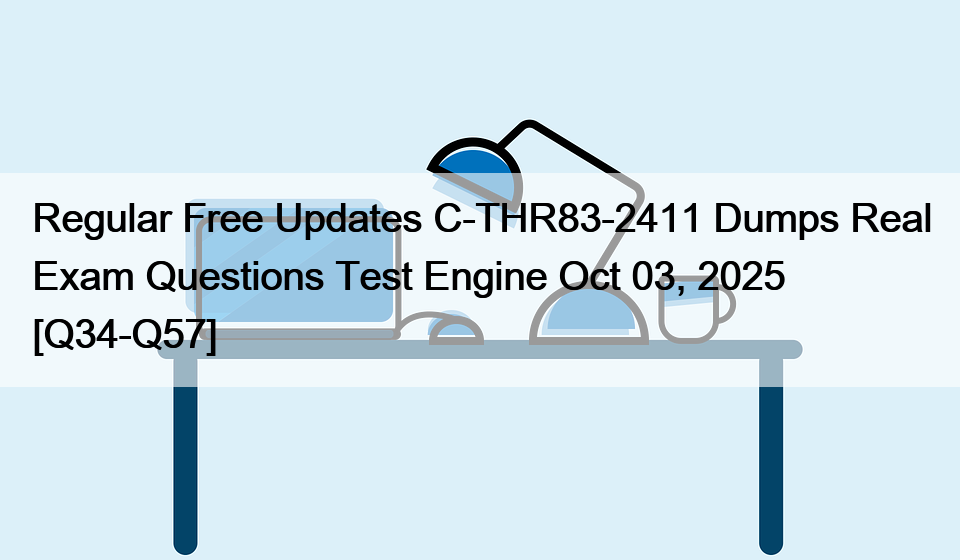 Regular Free Updates C-THR83-2411 Dumps Real Exam Questions Test Engine Oct 03, 2025 [Q34-Q57]